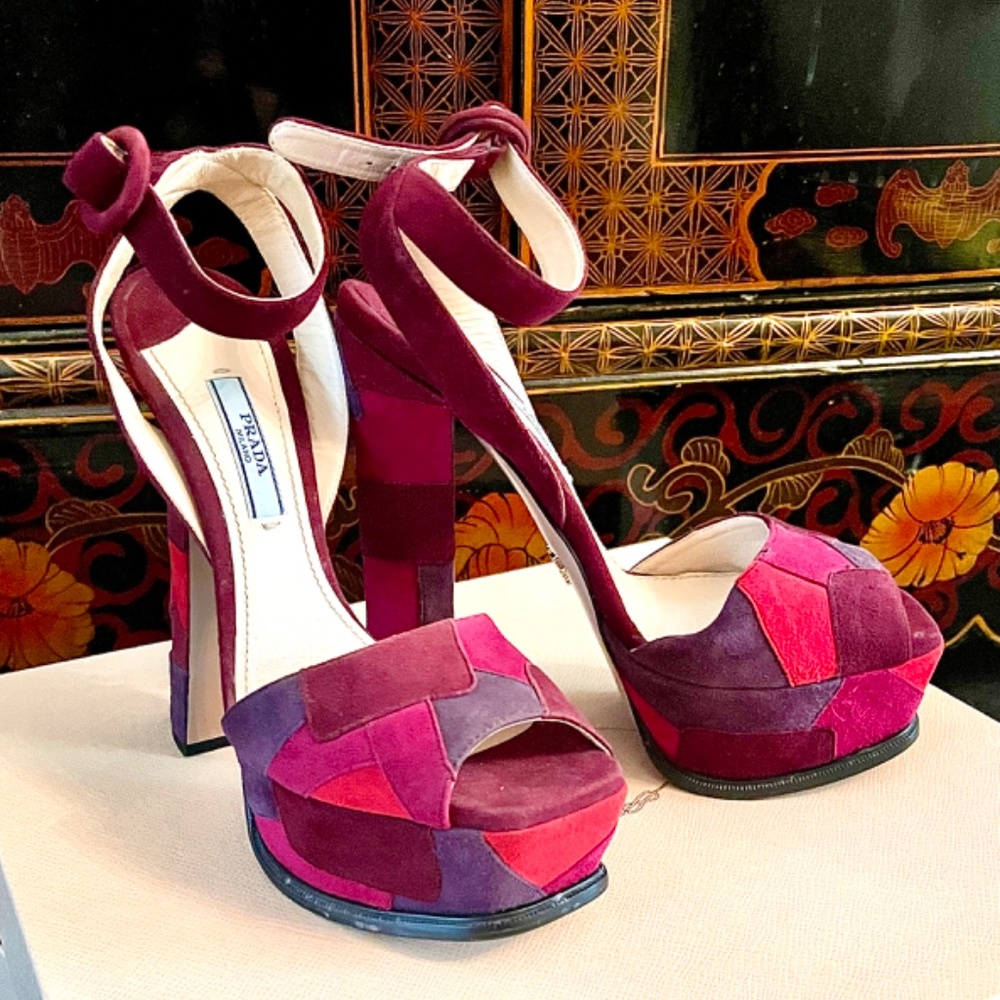 Prada Patchwork Platform - image 5